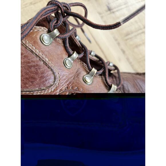 Ariat Switchback Leather Chukka Boots Men's Size 9.5B Brown Hiking Waterproof - Picture 5 of 13